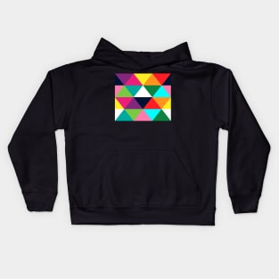 Triangle pattern Kids Hoodie